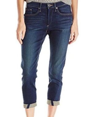 True Religion Dark Wash Cropped Women’s Jeans - Classic Denim